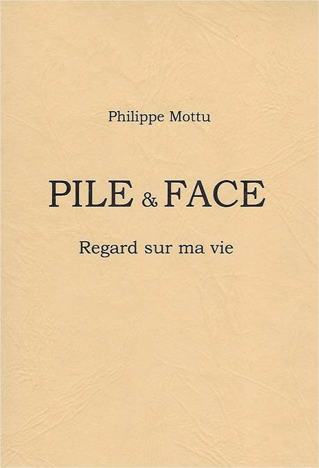 "Pile & Face", livre par Philippe Mottu, couverture, 1999
