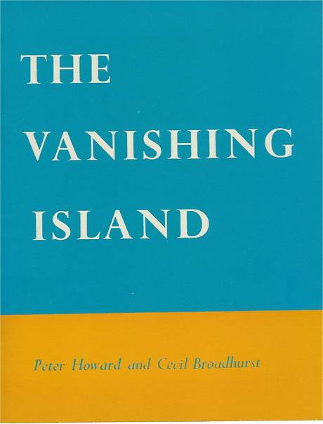 "The Vanishing Island" cover of the playscript