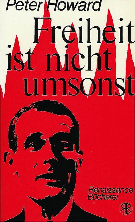 "Freiheit ist nicht umsonst" von Peter Howard, book cover