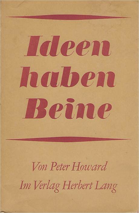 "Ideen haben Beine" von Peter Howard, book cover