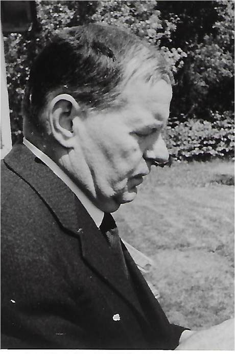 Edouard Burnier portrait b/w