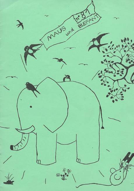 Maus und Elephant, cover