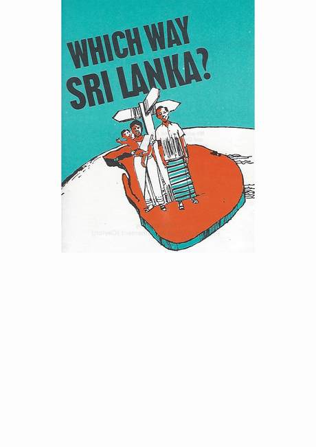 'Which way Sri Lanka?' booklet cover