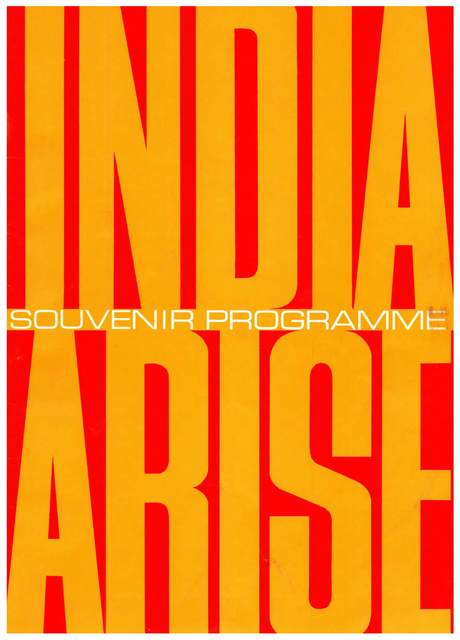 India Arise', programme cover