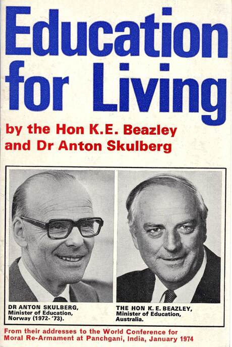 "Education for Living" booklet cover