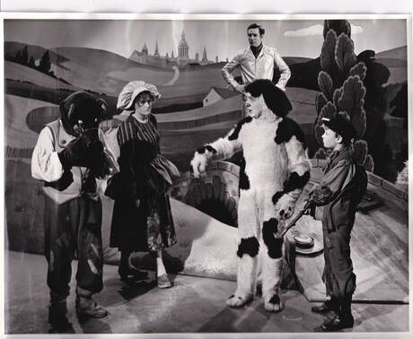 Scene from the play Give a Dog a Bone