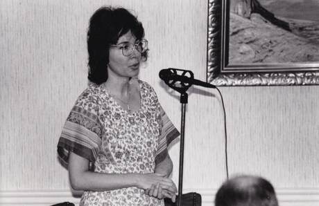 Yehetzkel Landau In a seminar in Caux