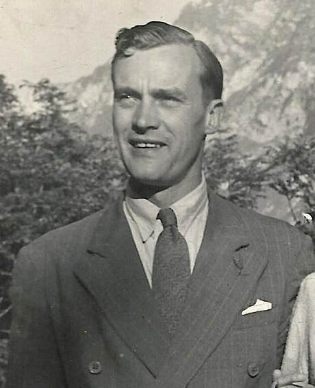 George Stuart Eastman 1948 portrait photo B&W