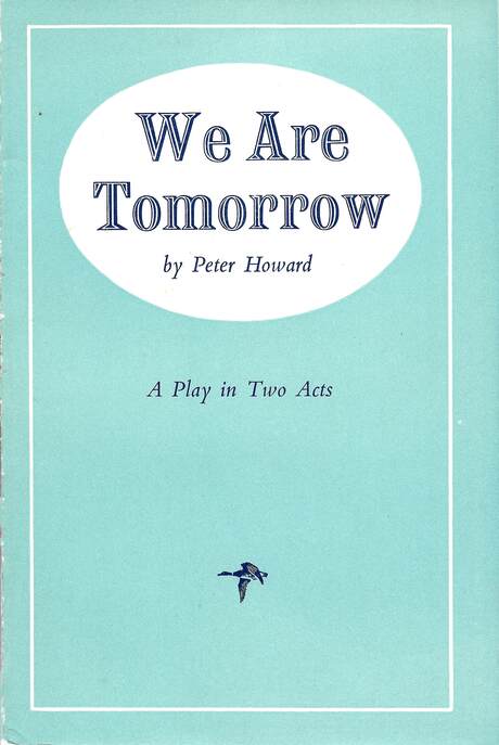 "We are tomorrow" play script cover
