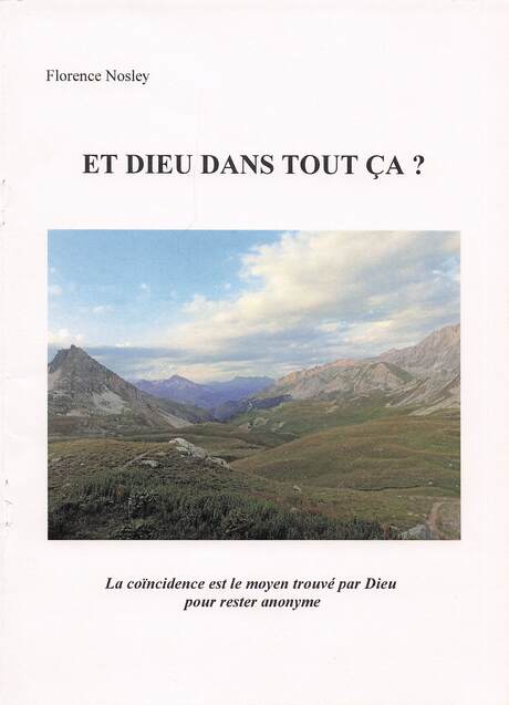 'Et Dieu dans tout ça', couverture de brochure