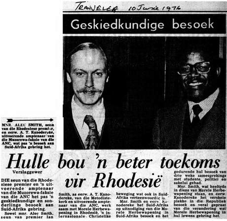 Cover of Hulle bou 'n beter toekoms vir Rhodesië