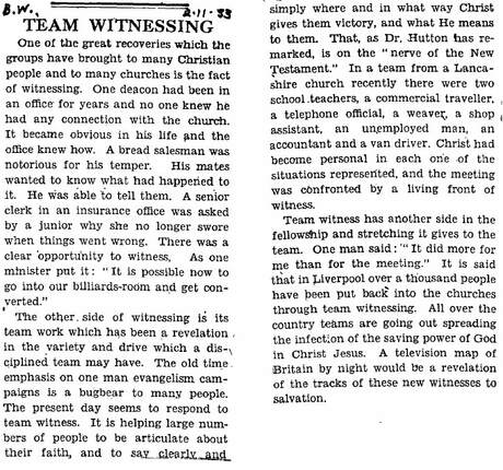 Cover of Team Witnessing