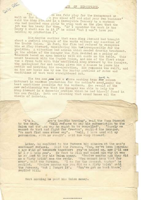 Cover of Camden Tannery - Tom Tattersall shop steward notes