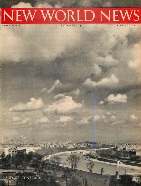 Cover of New World News - Vol. 04 No. 04, 1948-04-XX