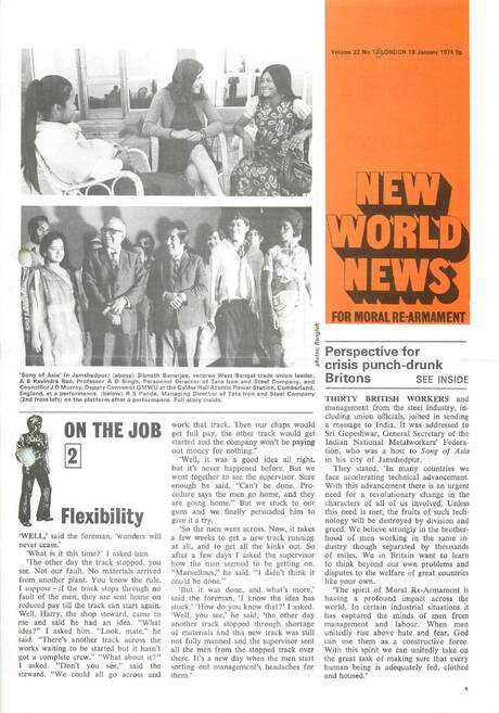 Cover of New World News - Vol. 22 No. 13, 1974-01-19
