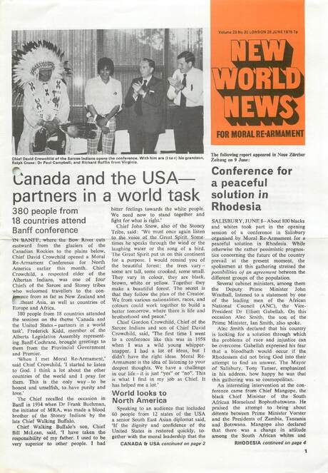 Cover of New World News - Vol. 23 No. 35, 1975-06-28