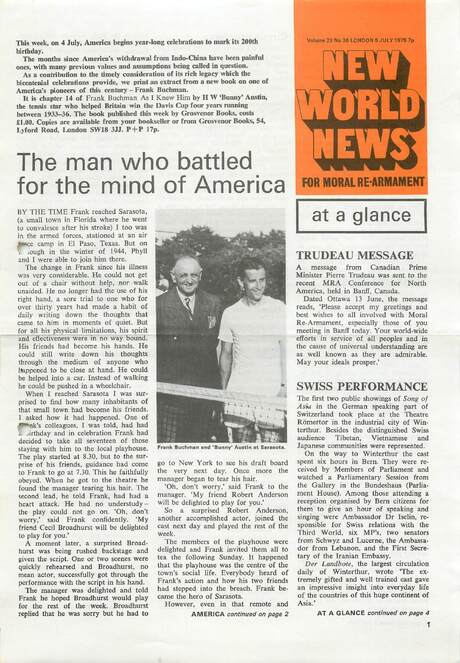 Cover of New World News - Vol. 23 No. 36, 1975-07-05