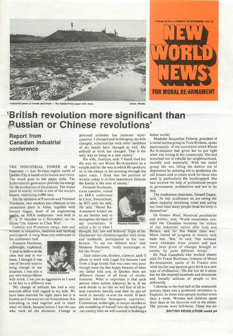 Cover of New World News - Vol. 24 No. 03, 1975-11-15
