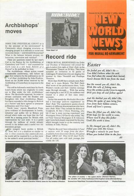 Cover of New World News - Vol. 24 No. 24, 1976-04-17