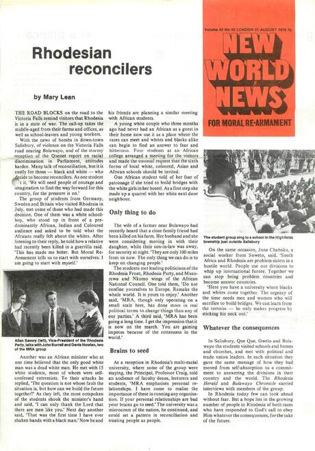 Cover of New World News - Vol. 24 No. 42, 1976-08-21