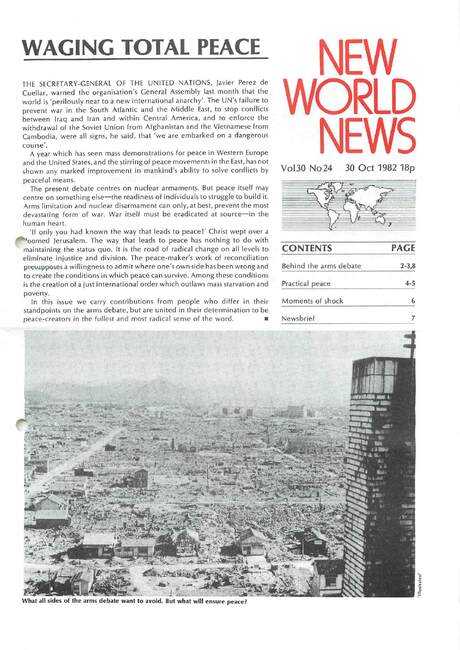 Cover of New World News - Vol. 30 No. 24, 1982-10-30