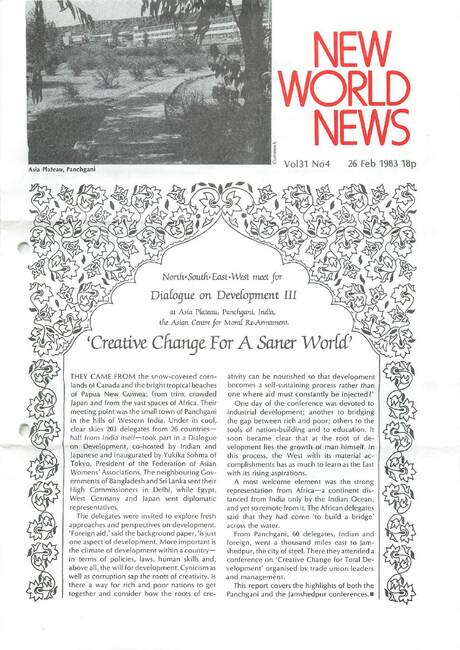 Cover of New World News - Vol. 31 No. 04, 1983-02-26