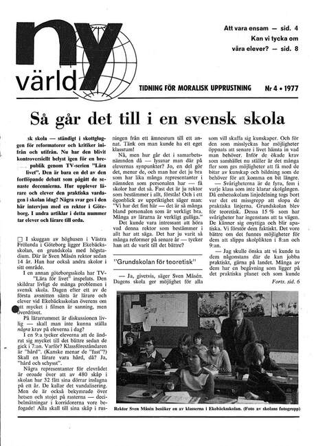Cover of Ny värld i bild 1977 - 04