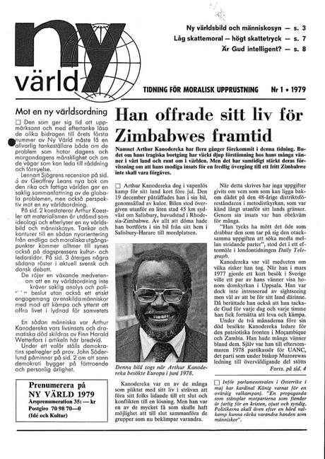 Cover of Ny värld i bild 1979 - 01