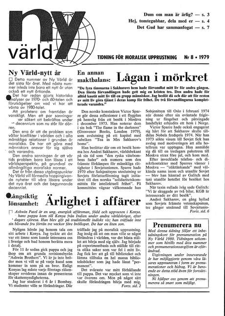 Cover of Ny värld i bild 1979 - 08