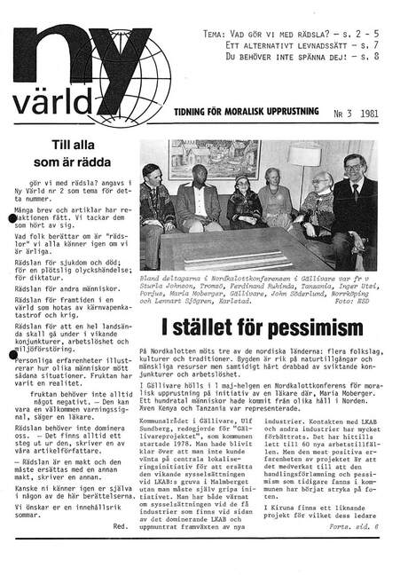 Cover of Ny värld i bild 1981 - 03