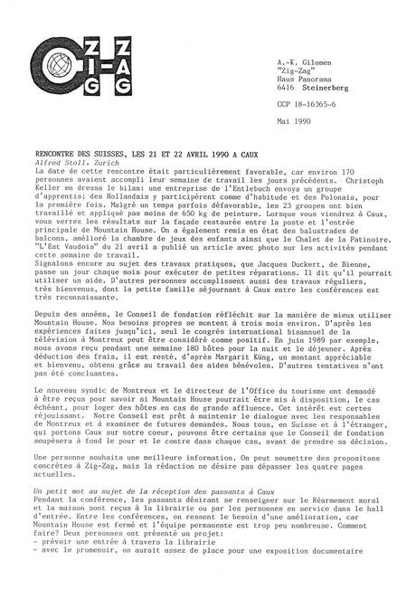Cover of Zig-Zag - 1990-05 - Deutsch