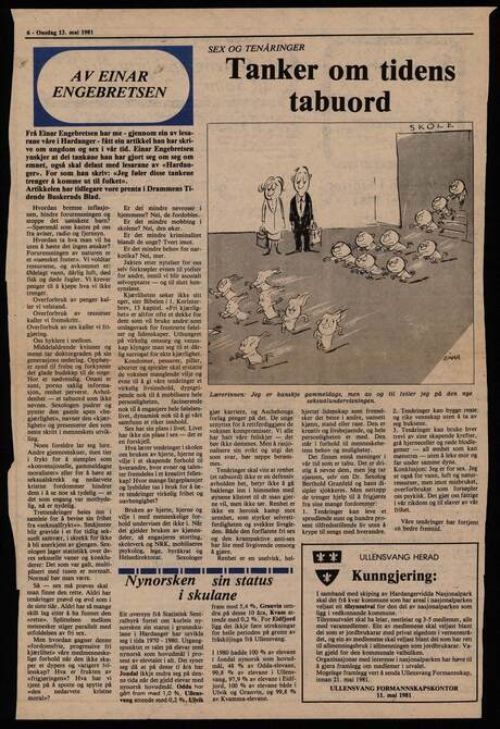 Cover of Tanker om tidens tabuord