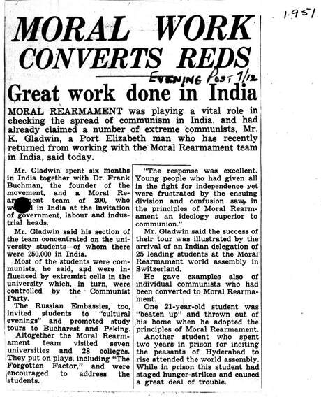 Cover of Moral Work Converts Reds