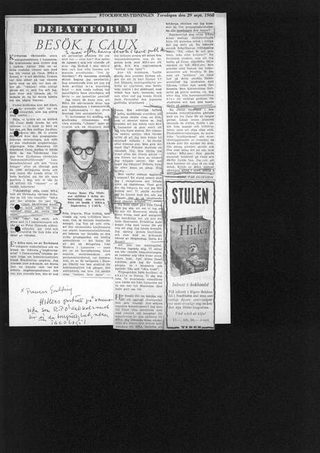 Cover of Besök i Caux
