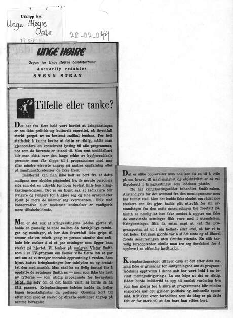 Cover of Tilfelle eller tanke?