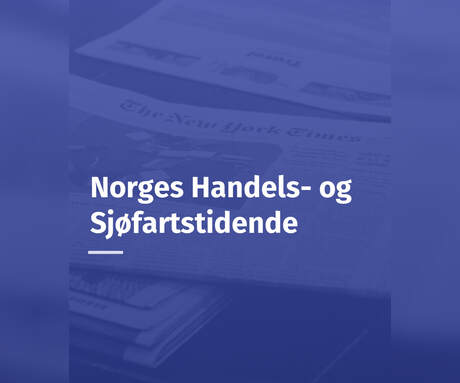 Norges Handels- og Sjøfartstidende