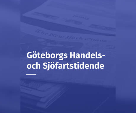 Göteborgs Handels- och Sjöfartstidende