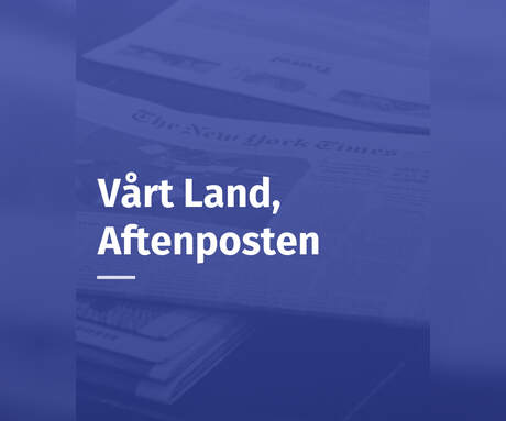 Vårt Land,Aftenposten