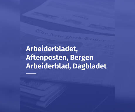 Arbeiderbladet,Aftenposten,Bergen Arbeiderblad,Dagbladet