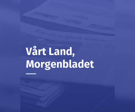 Vårt Land,Morgenbladet